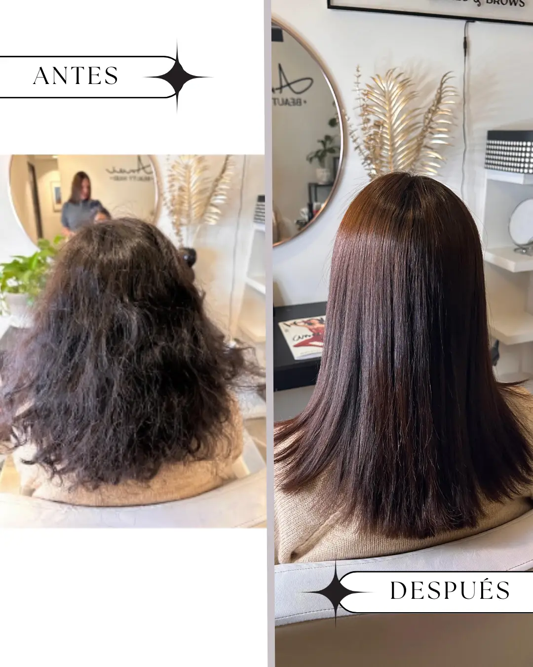 El mejor alisado orgánico en Polanco, CDMX. Antes y después real.